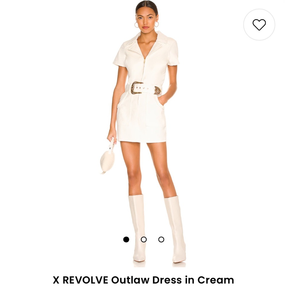 Show Me Your Mumu Outlaw Dress in Cream